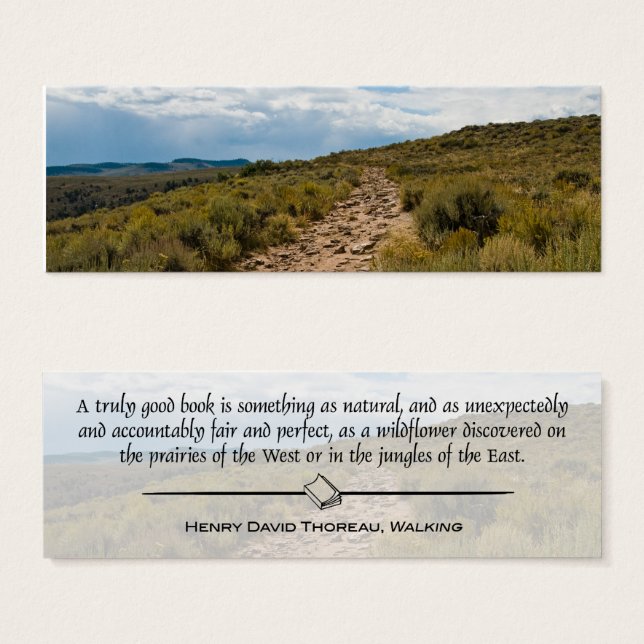 Cota Rocky Path & Thoreau (Frente & Verso)