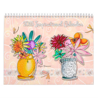 Cotação Inspiradora Flor no Calendário Inspiracion