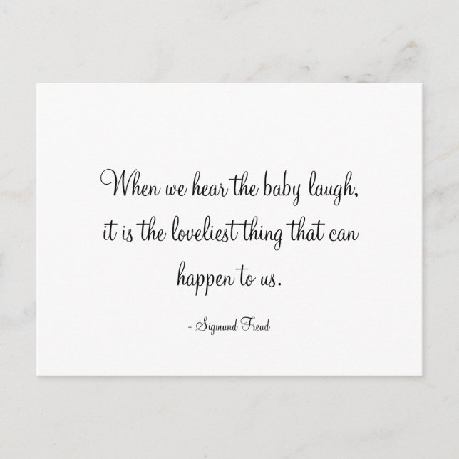 Cotação Inspirativa em Cartão Postal (Frente)