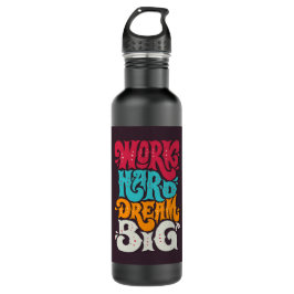 Cotação Motivacional Garrafa de Água de Aço Inoxid