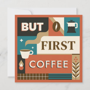 Cotações de Café Coloridas de Texto Personalizado