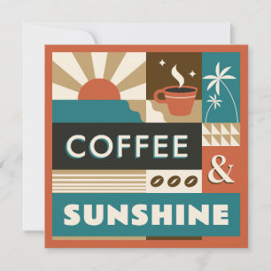 Cotações de Café Coloridas de Texto Personalizado