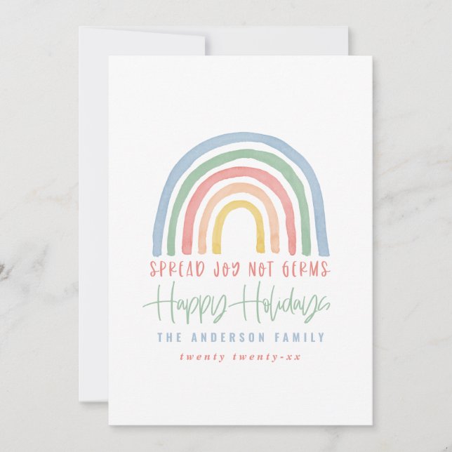 Cotovelo colorido feriados felizes espalharam a al (Frente)