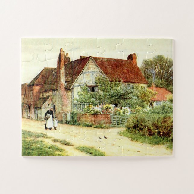 COTTAGEM E JIGSAW QUEBRA-CABEÇA (Horizontal)