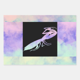 Cotten Candy Clouds Praying Mantis