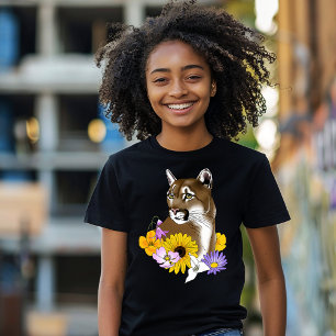 Cougar Mountain Lion Puma Flores