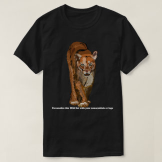 Cougar ou Leão de Montanha ou Camisa Puma T