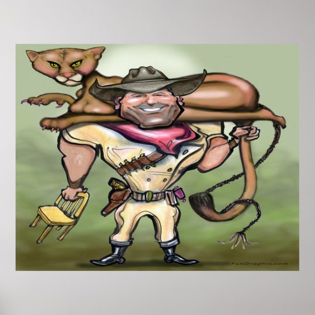 Cougar Tamer Poster (Frente)