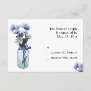Country Daisies Mason Jar - Placas RSVP