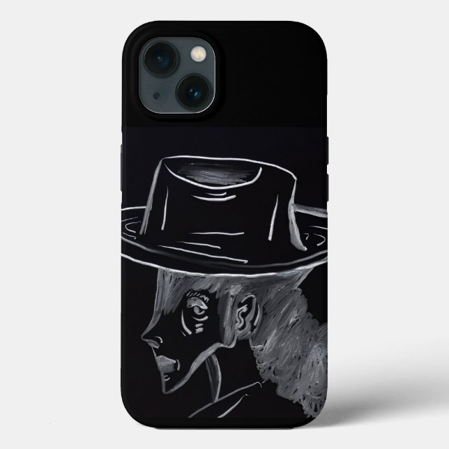 Country Girl Contemplating IPhone Case (Verso)