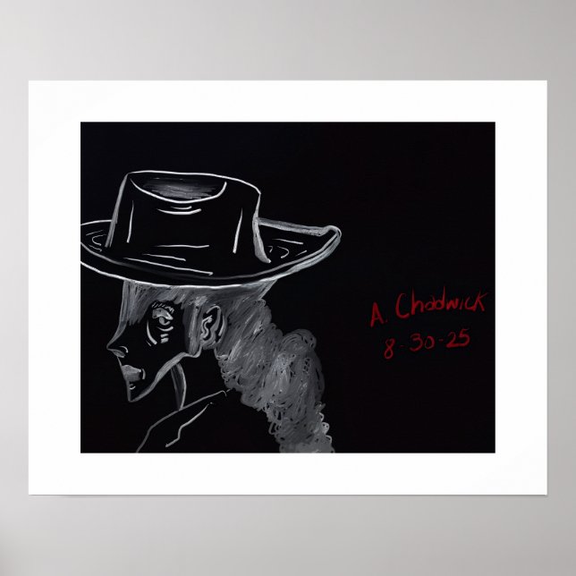 Country Girl Contemplating Poster (Frente)