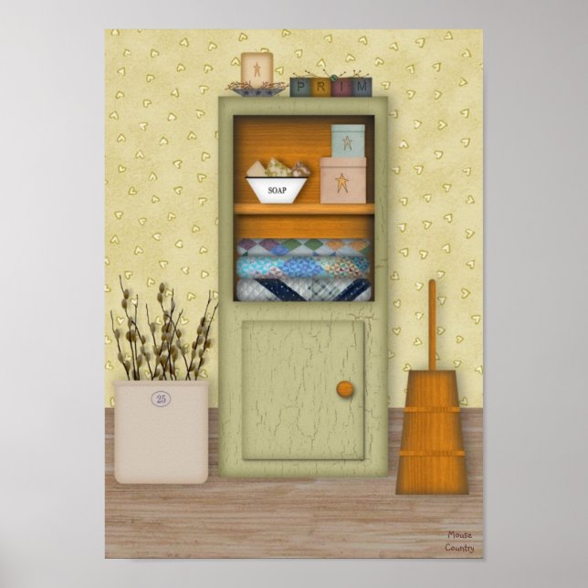 Country Hutch Poster (Frente)