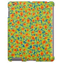 Country Marigolds no Caso Blue Case-Mate iPad