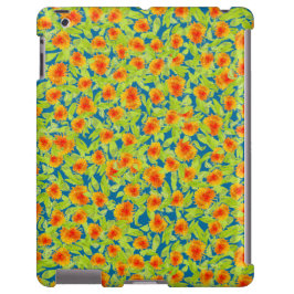 Country Marigolds no Caso Blue Case-Mate iPad