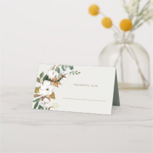 Country Pumpkin - Cartões de Lugar Jante para Ação