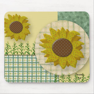 Country Sunflower Mousepad
