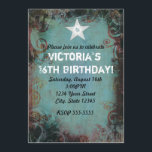 Country Western Cowgirl Sweet 16 Convite<br><div class="desc">Country Western Cowgirl Sweet 16 Convite. Personalizar para qualquer evento.</div>