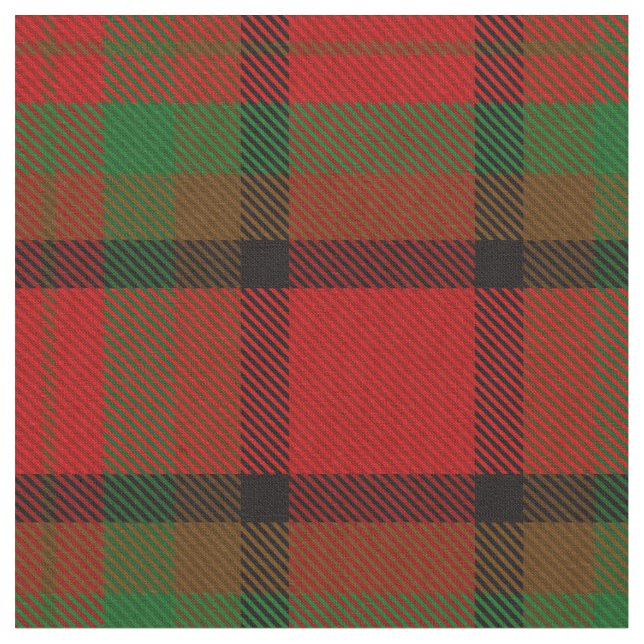 County Tipperary Irish Tartan Tecido (Detalhe)