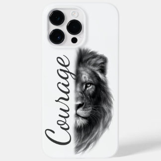 Courage Lion Artistic Minimal-