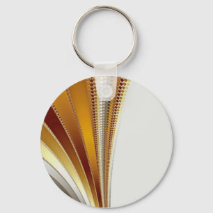 Couro - Chaveiro Fractal