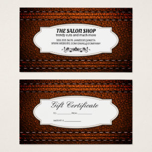 Couro Cortado Certificado de oferta