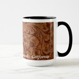 couro de Rancho Del Vinedos Temecula CA da caneca