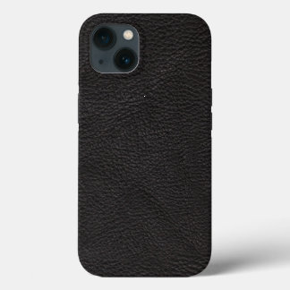 Couro na moda Preto Com Textura