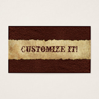 Couro Ocidental PERSONALIZÁVEL