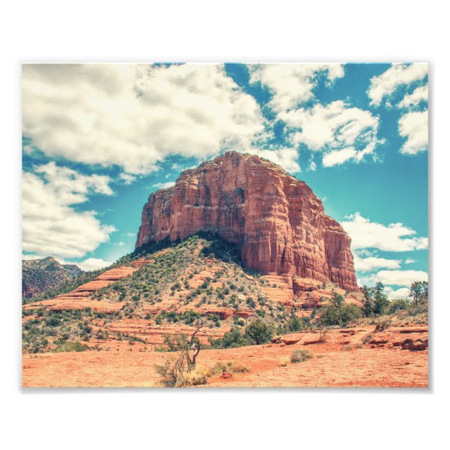 Courthouse Butte - Cor | Impressão de Foto (Frente)