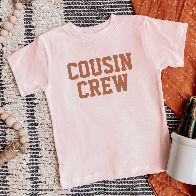 Cousin Crew | Rust Kids Baby T-Shirt (Criador carregado)