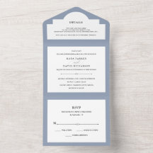 Couture Elegante | Casamento de Dusty Blue