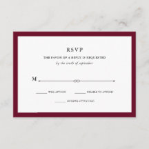 Couture Elegante | RSVP de Marsala