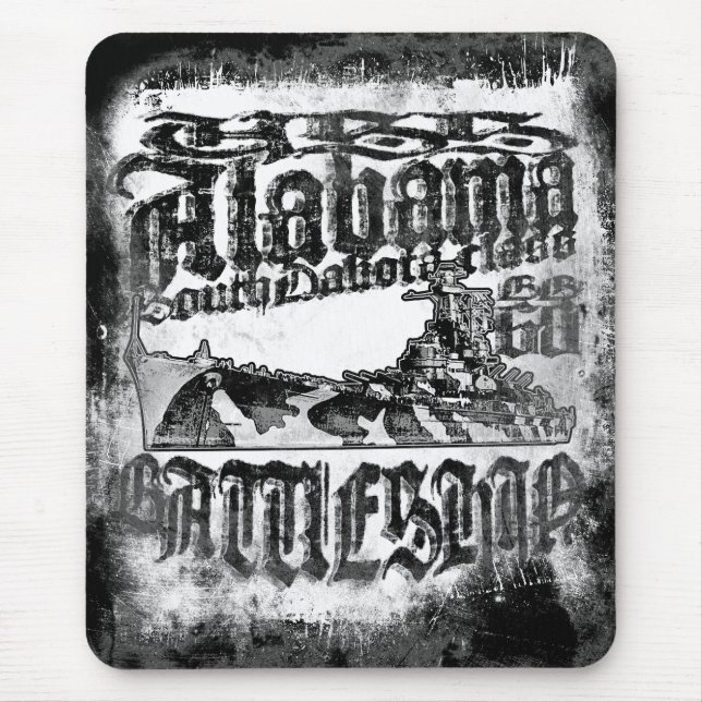 Couve-lagoa Alabama Mousepad (Frente)