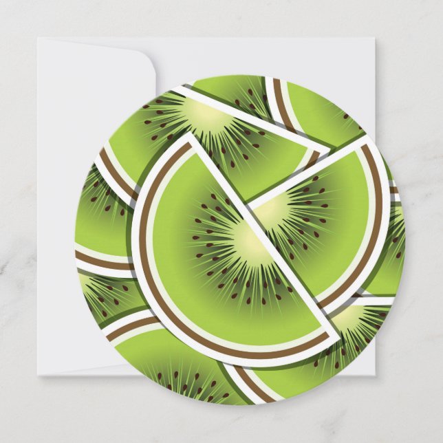 Couves de fruta de kiwi funky (Frente)