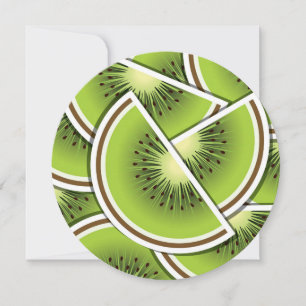 Couves de fruta de kiwi funky