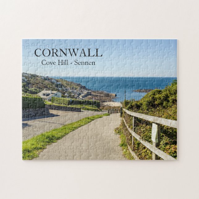 Cove Hill Sennen Cornwall Inglaterra Quebra-Cabeça (Horizontal)