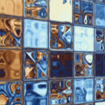 Cowboy Blue Bandana por Melissa Lea