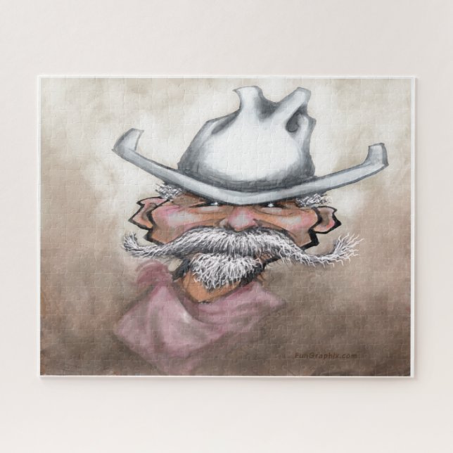 Cowboy Jigsera Quebra-cabeça (Horizontal)