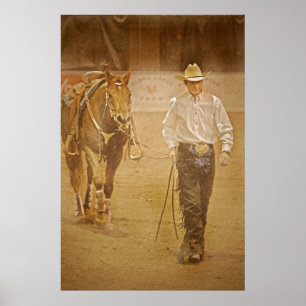 Cowboy Me Tire da impressão de arte