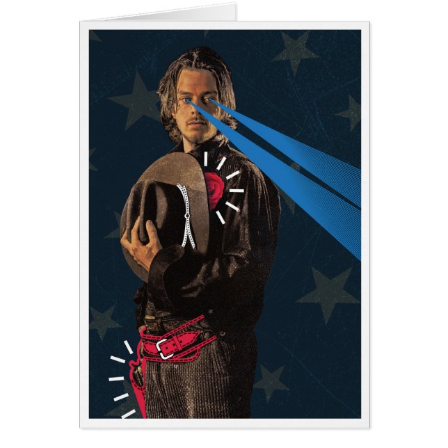 Cowboy no cartão do amor (Frente)