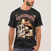 Cowboy Skull | Oeste | Cowboy | Camiseta