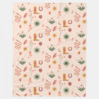 Cowgirl Cósmica Padrou Cobertor