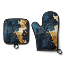 Cowhide Dourada do Cowboy