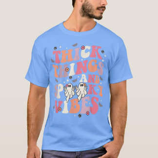 Coxas grossas Víblias assustadoras Camisa Levante 