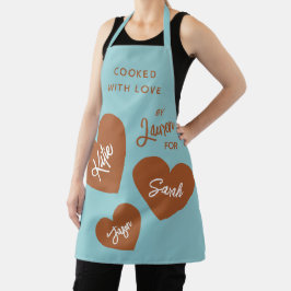 Cozido com Teal Soft Personalizado Com Amor