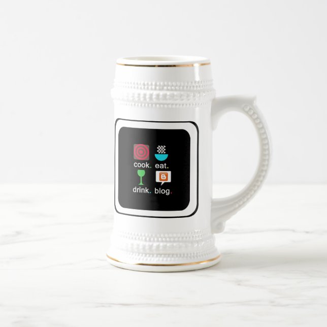 "Cozinha. Comer. Beba. Blog." Stein (Direita)