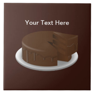 Cozinha de bolo de chocolate