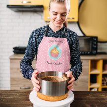 Cozinha de Cupcake rosa personalizada