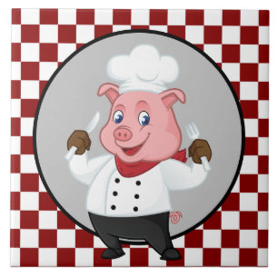 cozinha de porco