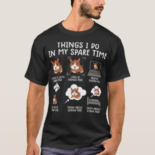 Cozinha Engraçada Camisa Humor Escuro Guiné Porco